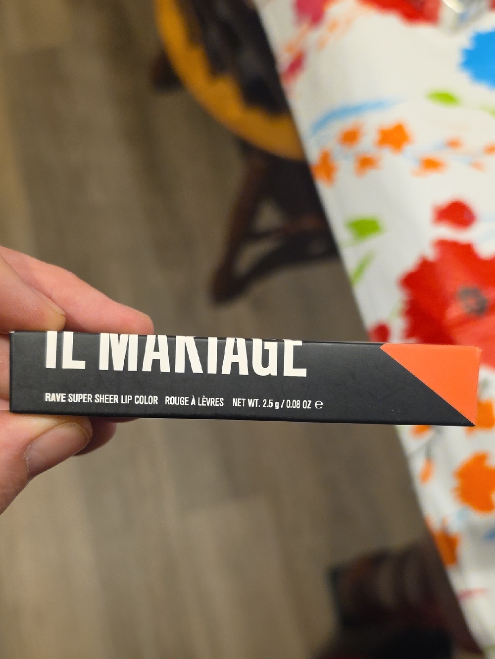 IL MAKIAGE Rave Super Sheer Lip Color - Black & Orange Packaging